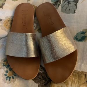 K. Jacques sandals, worn several times